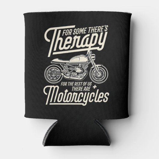 バイクおもしろいライダーラピー – バイクもしくは自転車に乗る人ギフト 缶クーラー (正面)