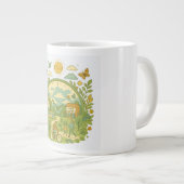 バイクお洒落ライド ジャンボコーヒーマグカップ (正面右)