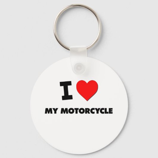 バイクが大好き キーホルダー (正面)