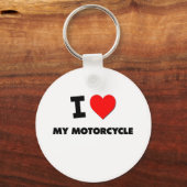 バイクが大好き キーホルダー (正面)