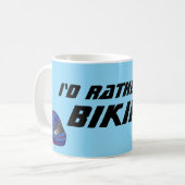 バイクが好きな人へ 自転車・バイク好きのためのグッズ コーヒーマグカップ (正面左)
