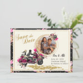 バイクが日付を節約 招待状 (スタンド正面)