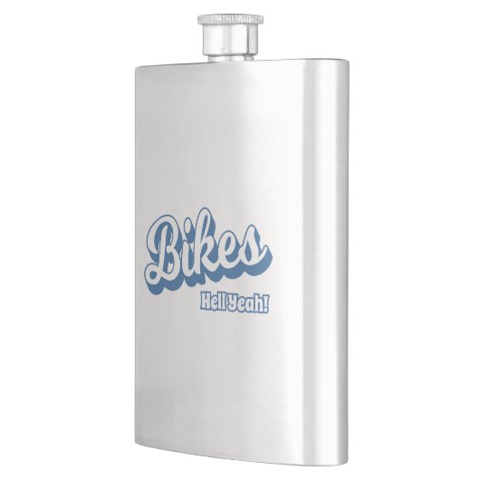 バイクだー! フラスク (左)