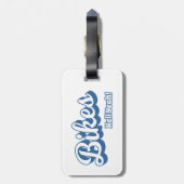 バイクだー！ ラゲッジタグ (裏面縦)