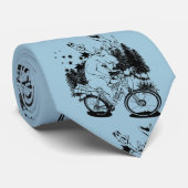 バイクで動く ネクタイ (ロール)