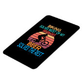 バイクとビールの誕生日 マグネット (左側)