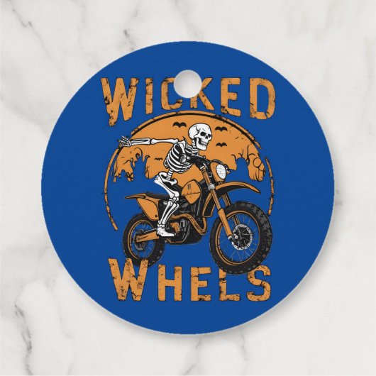 バイクと幽霊路 フェイバータグ (裏面)