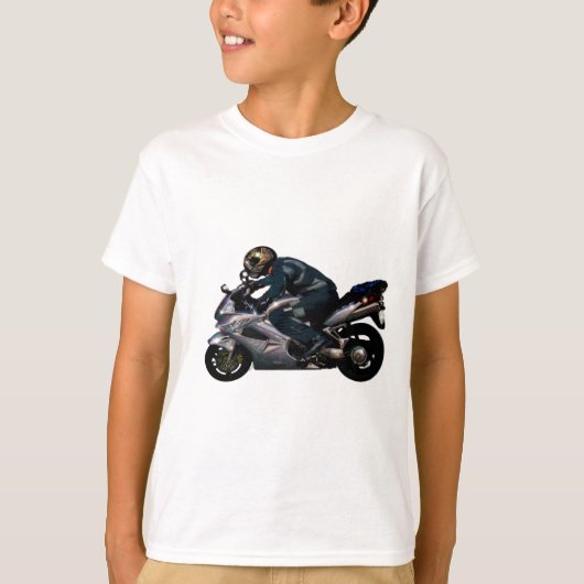 バイクに乗るために生きる Tシャツ (正面)
