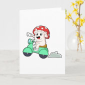 バイクに乗るキノコ.PNG カード (黄色い花)