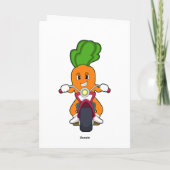 バイクに乗るニンジン.PNG カード (裏面)