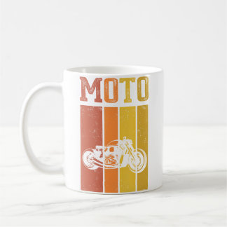 バイクに乗る人 オートバイ バイカー コーヒーマグカップ