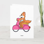 バイクに乗る猫.PNG カード (裏面)