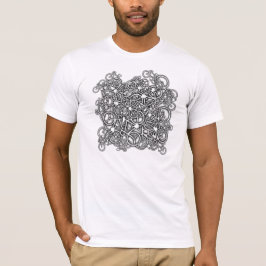 バイクに絡まる - 自転車乗りTシャツ Tシャツ