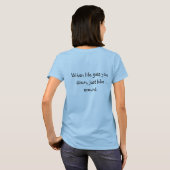 バイクのまわりに Tシャツ (裏面フル)