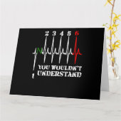 バイクのアート・ギフトがおもしろい分からない カード (黄色い花)