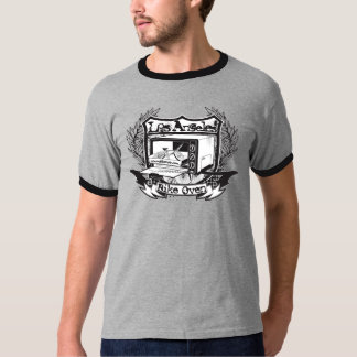 バイクのオーブンのロゴ Tシャツ