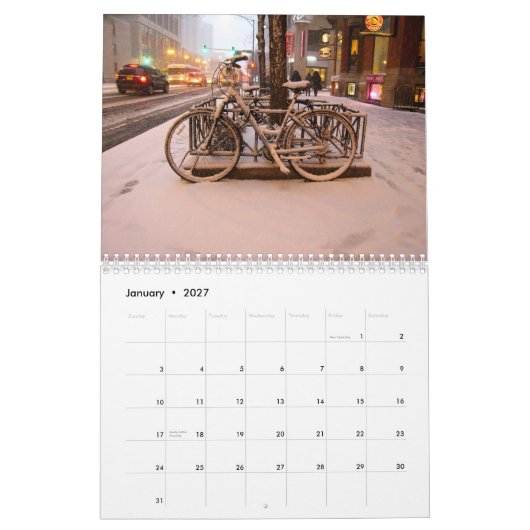 バイクのカレンダーの2013の喜び-沈黙の乗車のための… カレンダー (1月 2027)
