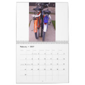バイクのカレンダーの2013の喜び-沈黙の乗車のための… カレンダー (2月 2027)