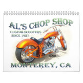 バイクのカレンダー カレンダー (カバー)