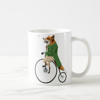 バイクのキツネ コーヒーマグカップ