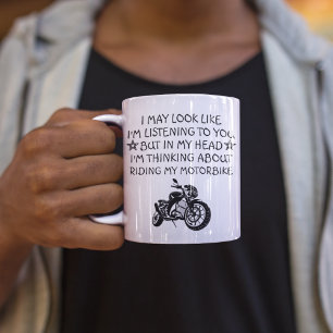 バイクのギフト, オートバイのプレゼント, バイク関連の贈り物, コーヒーマグカップ