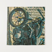 バイクのギフト タペストリー (正面(横))