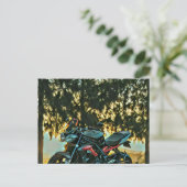 バイクのギフト ポストカード (スタンド正面)