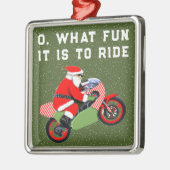 バイクのクリスマスコレクション メタルオーナメント (左)