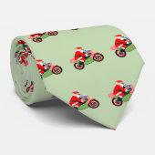バイクのクリスマス ネクタイ (ロール)