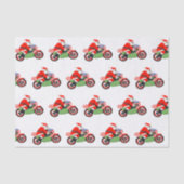 バイクのクリスマス 薄葉紙 (正面)