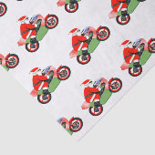バイクのクリスマス 薄葉紙 (詳細)
