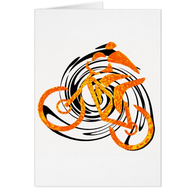 バイクのクールな格子 (正面)