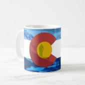 バイクのコロラド州のコーヒー・マグ コーヒーマグカップ (正面左)