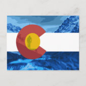 バイクのコロラド州の郵便はがき ポストカード (正面)