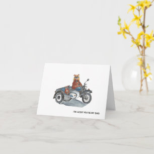 バイクのサイドキック 父の日 カード