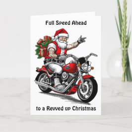 バイクのサンタクロース シーズンカード