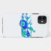 バイクのスケルトン Case-Mate iPhoneケース (裏面(横))