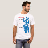 バイクのスピードと自由のデザイン Tシャツ (正面フル)