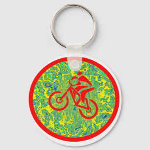 バイクのスポークのチェンジャー キーホルダー