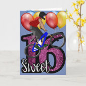 バイクのスポーツのハッピーバースデー家族の友人の運命 カード (黄色い花)