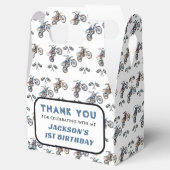 バイクのダートバイク誕生日パーティーの好意ボックス フェイバーボックス (オープン)