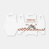 バイクのダートバイク誕生日パーティーの好意ボックス フェイバーボックス (折り畳みなし)