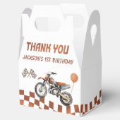 バイクのダートバイク誕生日パーティーの好意ボックス フェイバーボックス (オープン)