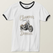 バイクのデザイン Tシャツ (デザイン正面)