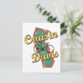 バイクのデービスの巡航カリフォルニア ポストカード (スタンド正面)