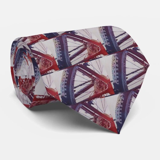 バイクのハート ネクタイ (ロール)