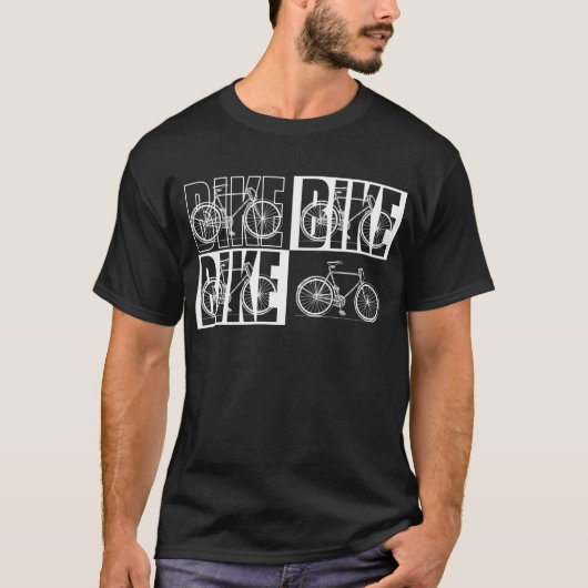 バイクのバイクのバイク! Tシャツ (正面)