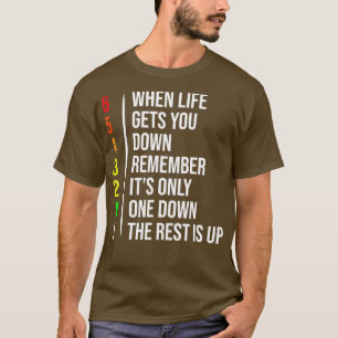 バイクのバイクギアが人生を得るダウ Tシャツ
