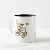 バイクのマグのレオ ツートーンマグカップ (正面左)