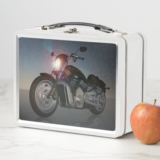 バイクのランチボックス メタルランチボックス (インサイチュ)